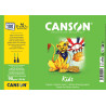 CANSON KIDS DESSIN BLANC A4 90G 100F